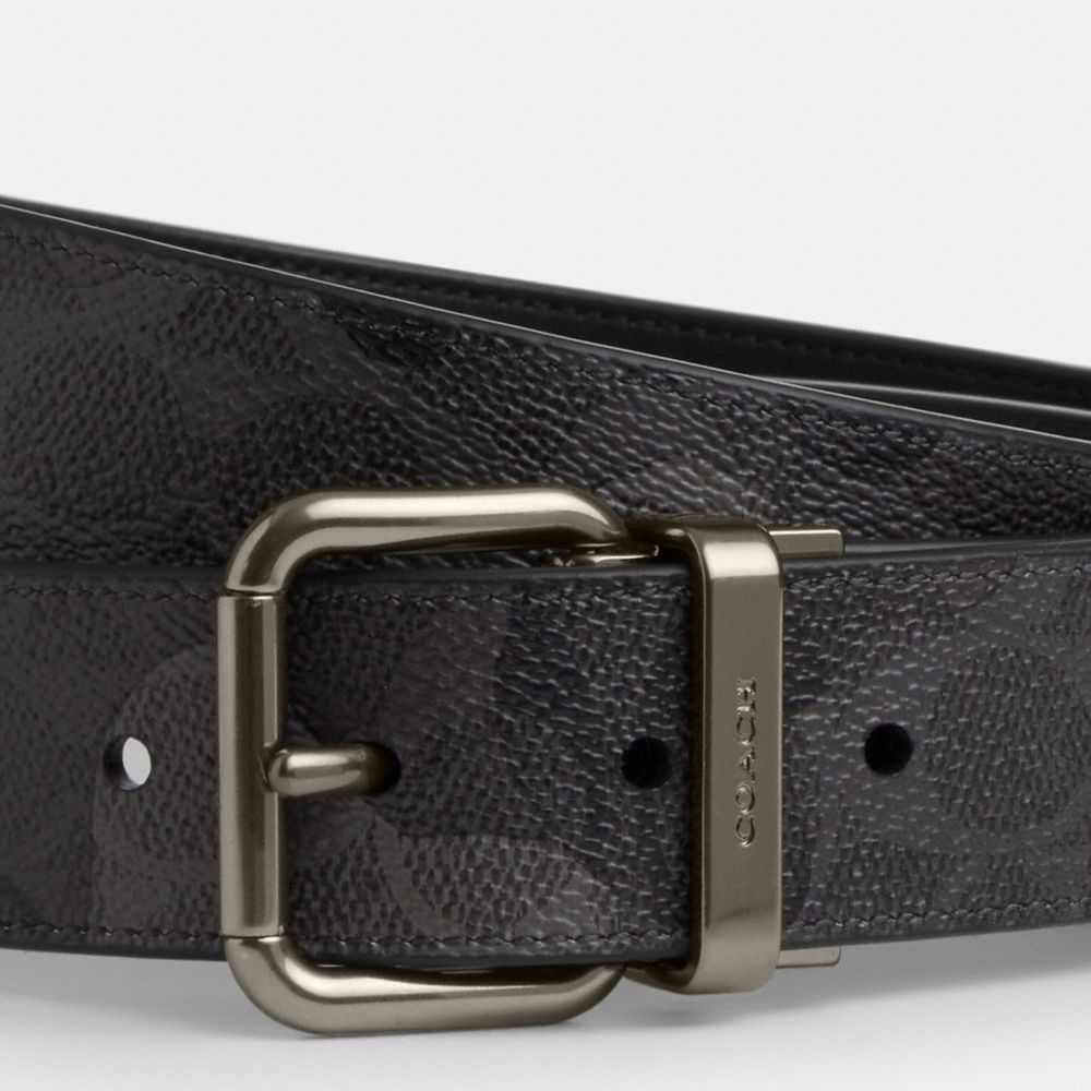 Roller Buckle Cut To Size Reversible Belt, 38 Mm