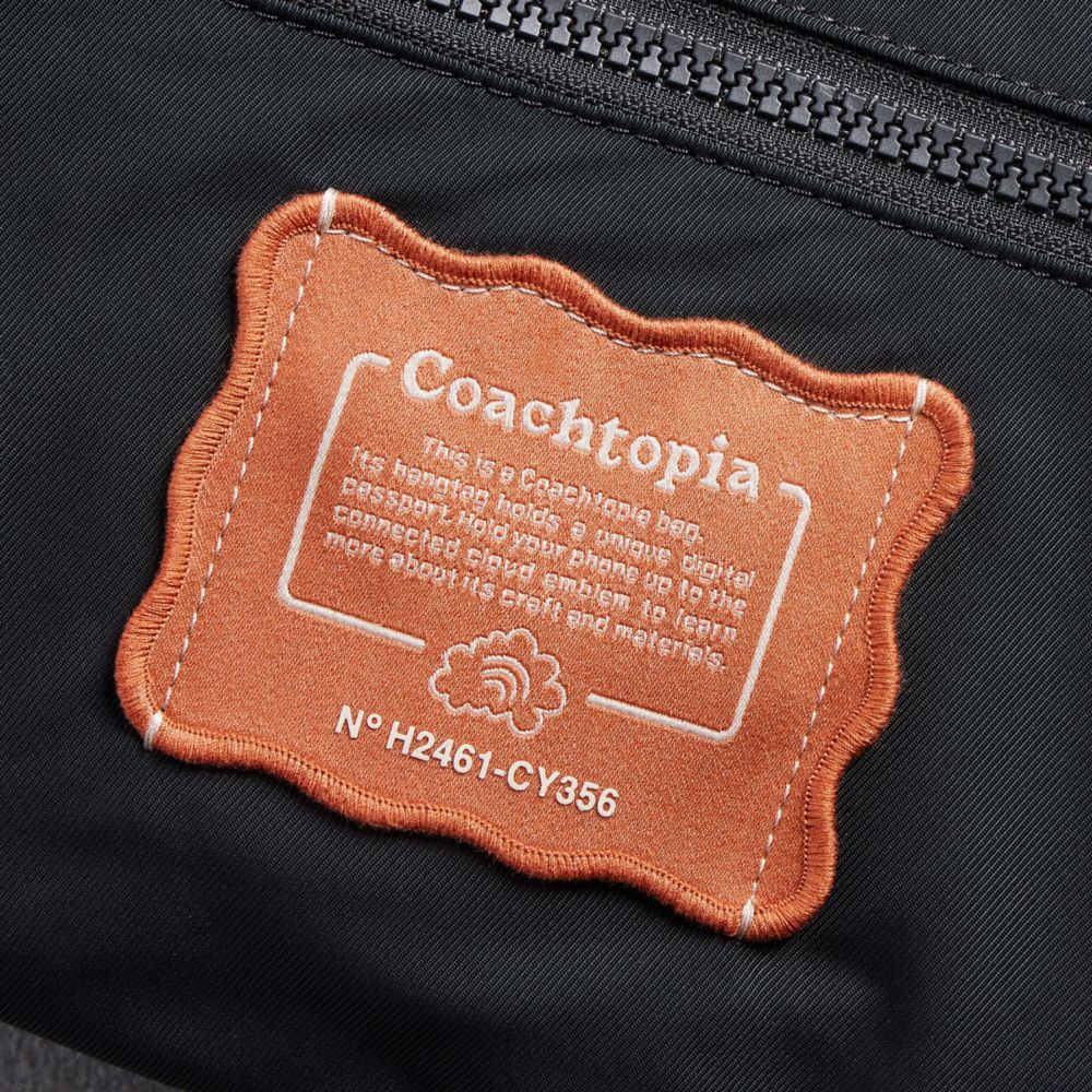 Coachtopia Loop Shoulder Bag With Floral Appliqué