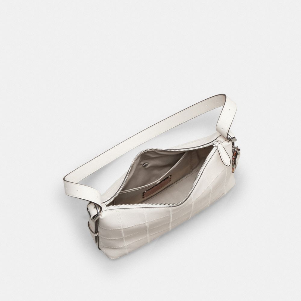 Alter/Ego Slouchy Shoulder Bag In Checkerboard Upcrafted Leather