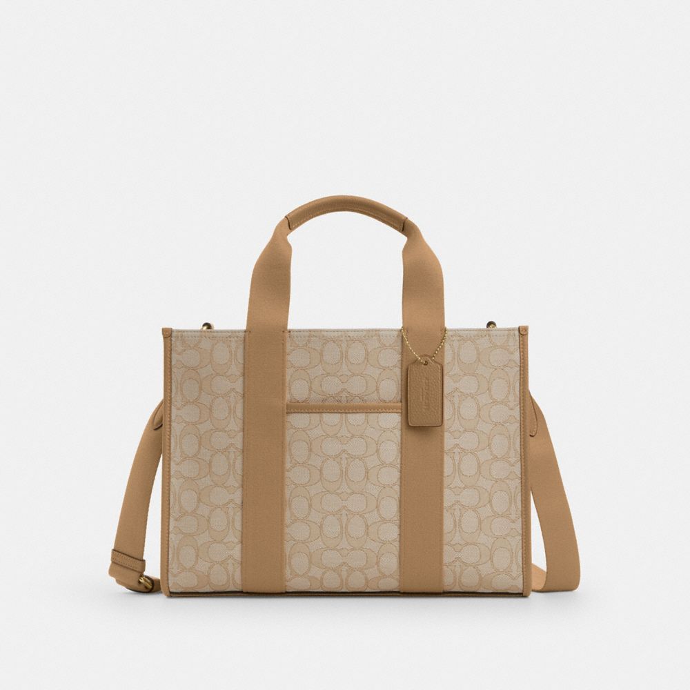 Smith Tote Bag In Signature Jacquard
