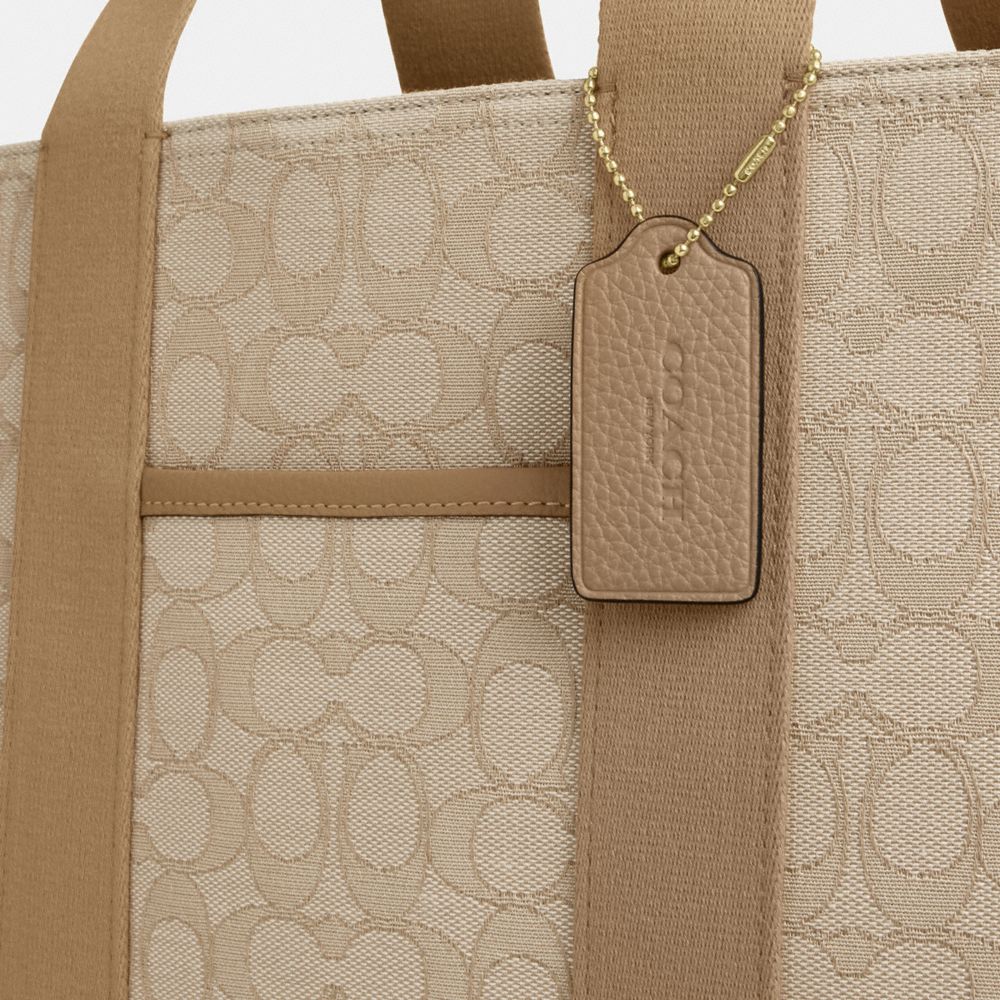 Smith Tote Bag In Signature Jacquard