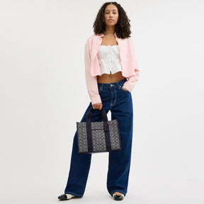 Smith Tote Bag In Signature Jacquard