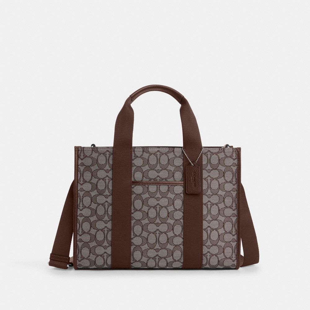 Smith Tote Bag In Signature Jacquard