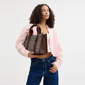 Smith Tote Bag In Signature Jacquard