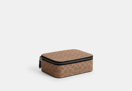 Tech Organizer In Colorblock Signature Canvas