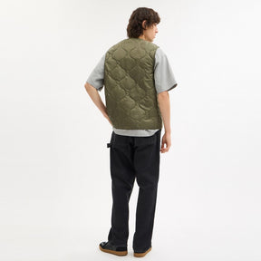Quilted Vest In Recycled Polyester