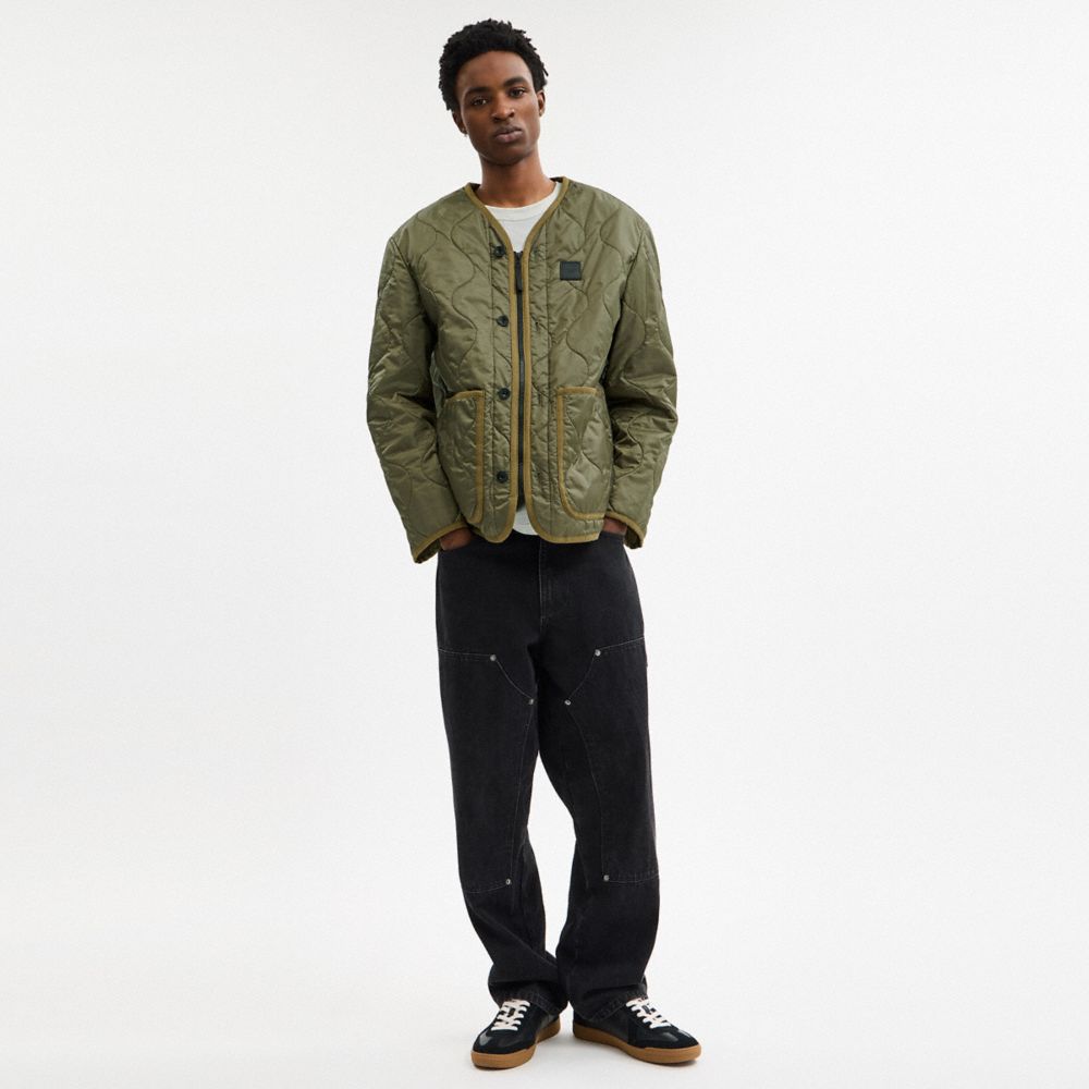 Quilted Jacket In Recycled Polyester