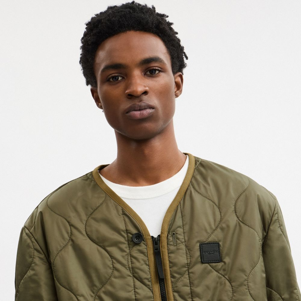 Quilted Jacket In Recycled Polyester