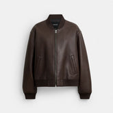 Leather Bomber