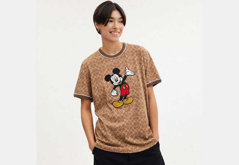 Disney X Coach Signature Mickey Mouse T-Shirt