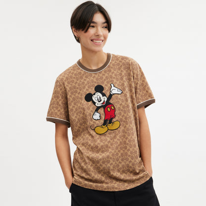 Disney X Coach Signature Mickey Mouse T-Shirt