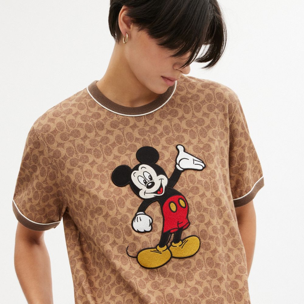 Disney X Coach Signature Mickey Mouse T-Shirt
