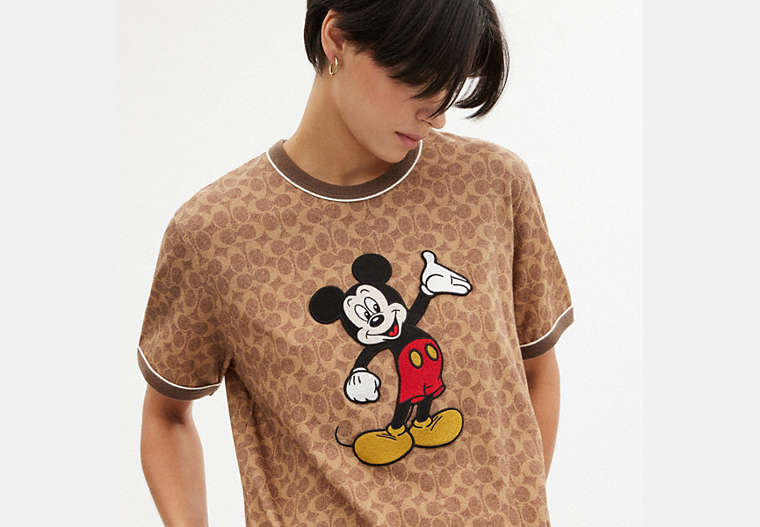 Disney X Coach Signature Mickey Mouse T-Shirt
