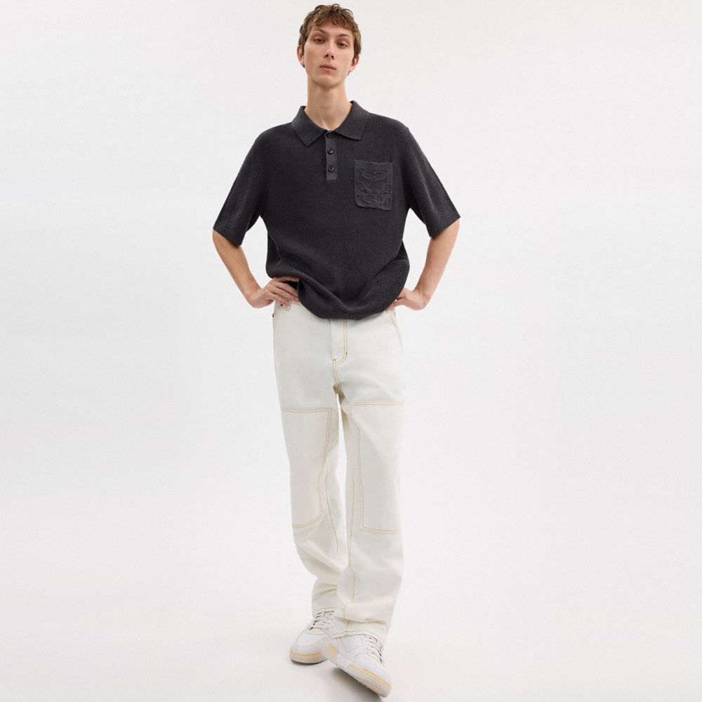 Knit Polo