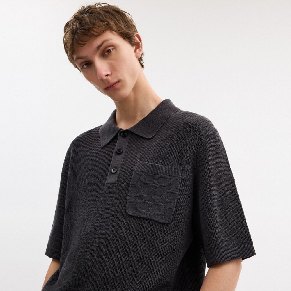 Knit Polo