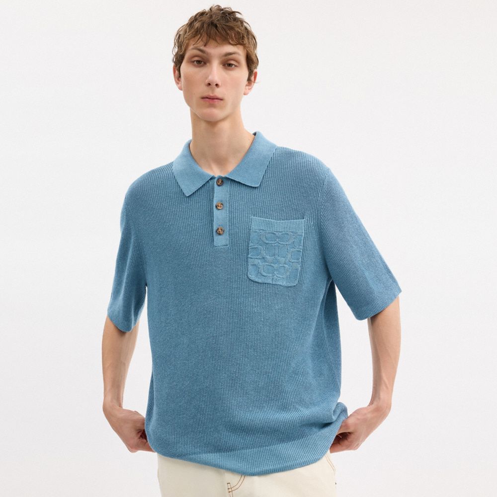 Knit Polo