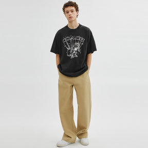 T Rex Relaxed T Shirt In Organic Cotton