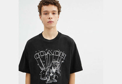 T-Rex Relaxed T-Shirt In Organic Cotton