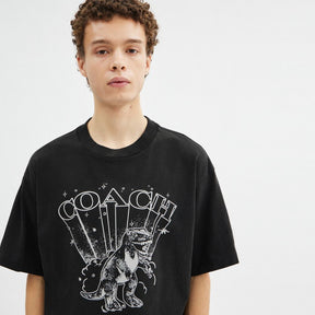 T Rex Relaxed T Shirt In Organic Cotton