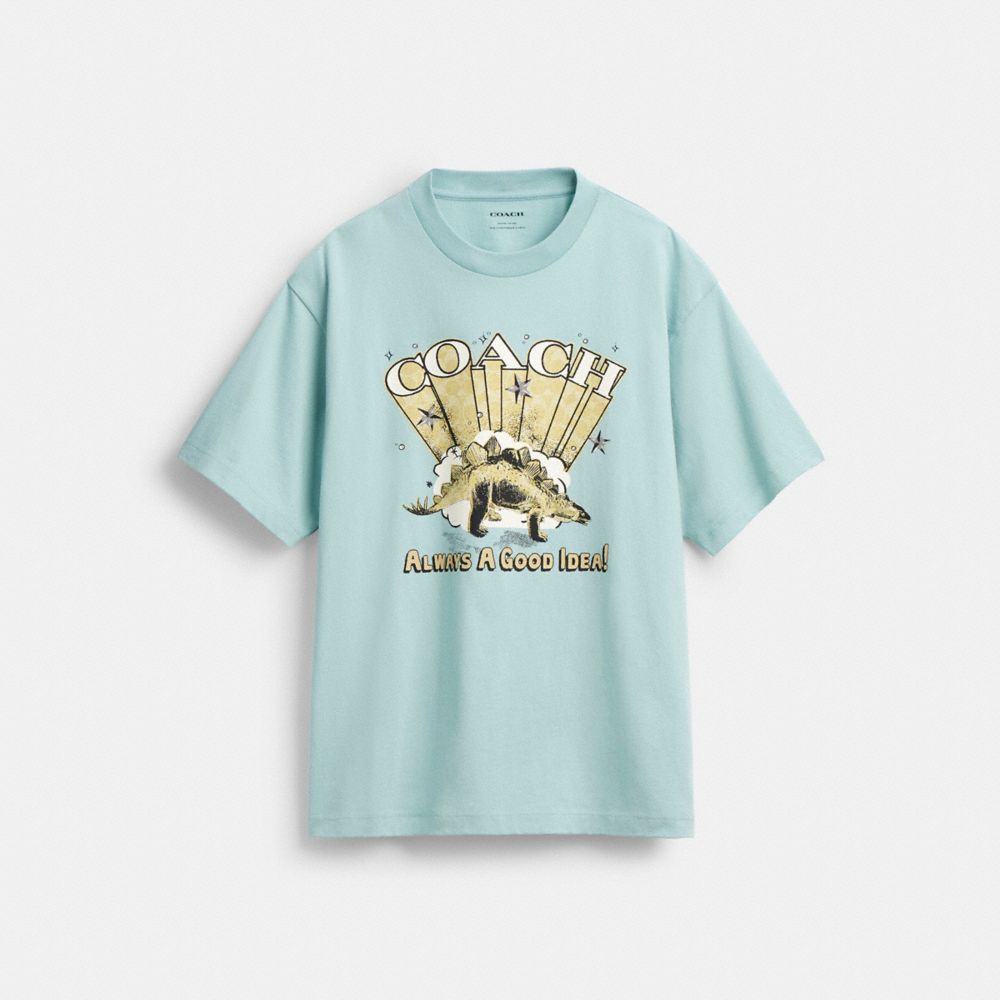 Stegosaurus Relaxed T Shirt In Organic Cotton