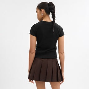 New York Ribbed T Shirt