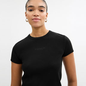 New York Ribbed T Shirt