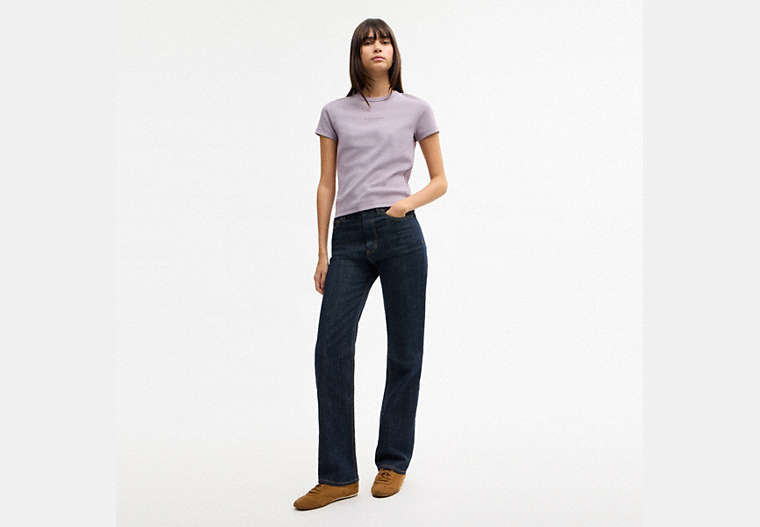 New York Ribbed T-Shirt