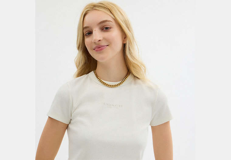 New York Ribbed T-Shirt