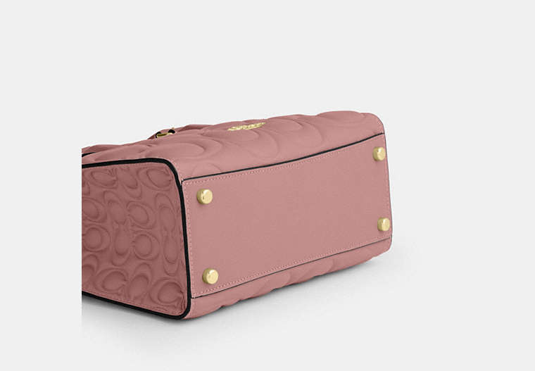 Maggie Small Tote Bag In Signature Leather