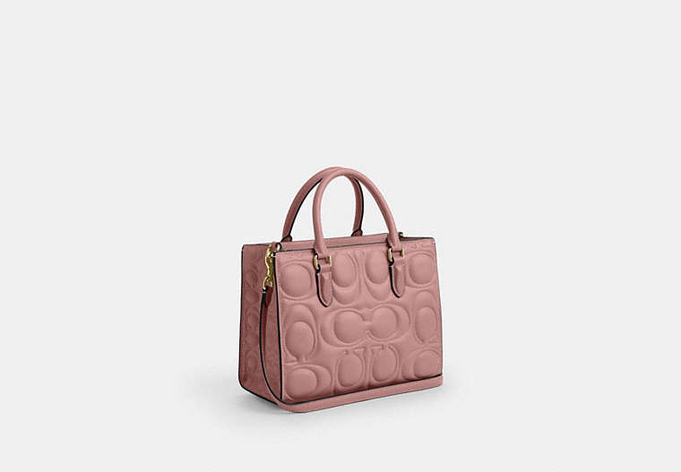 Maggie Small Tote Bag In Signature Leather