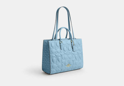Maggie Tote Bag In Signature Leather