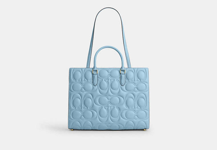 Maggie Tote Bag In Signature Leather