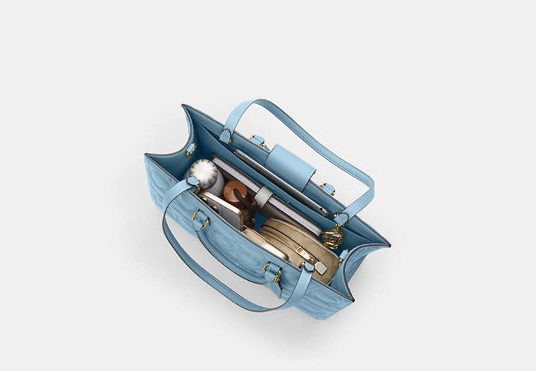 Maggie Tote Bag In Signature Leather