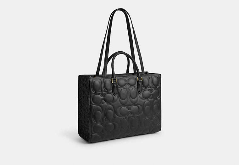 Maggie Tote Bag In Signature Leather