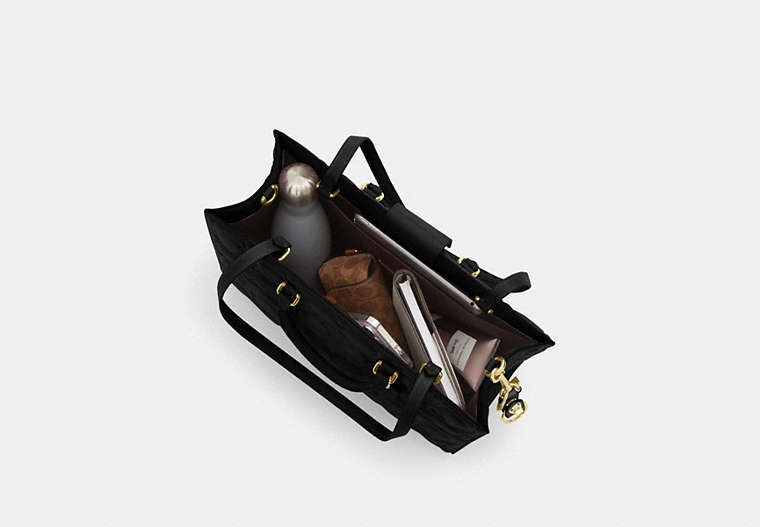 Maggie Tote Bag In Signature Leather