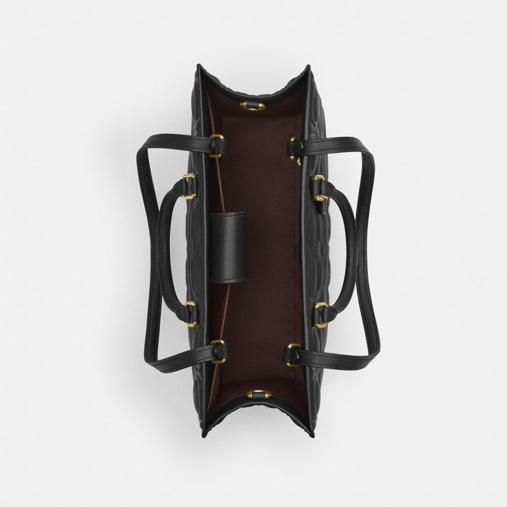 Maggie Tote Bag In Signature Leather