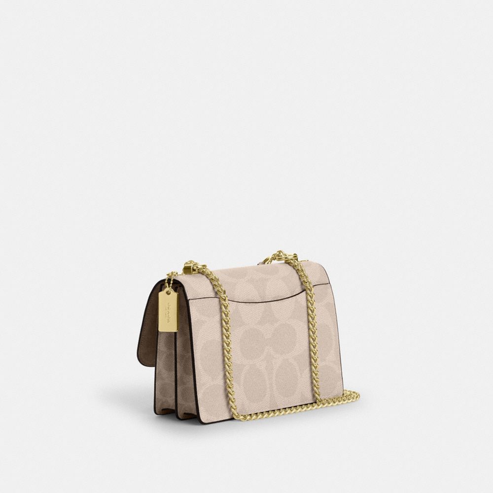 Klare Crossbody Bag In Blocked Signature Canvas