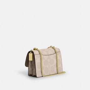 Klare Crossbody Bag In Blocked Signature Canvas