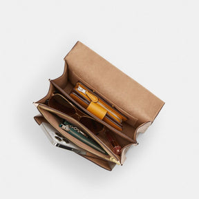 Klare Crossbody Bag In Blocked Signature Canvas