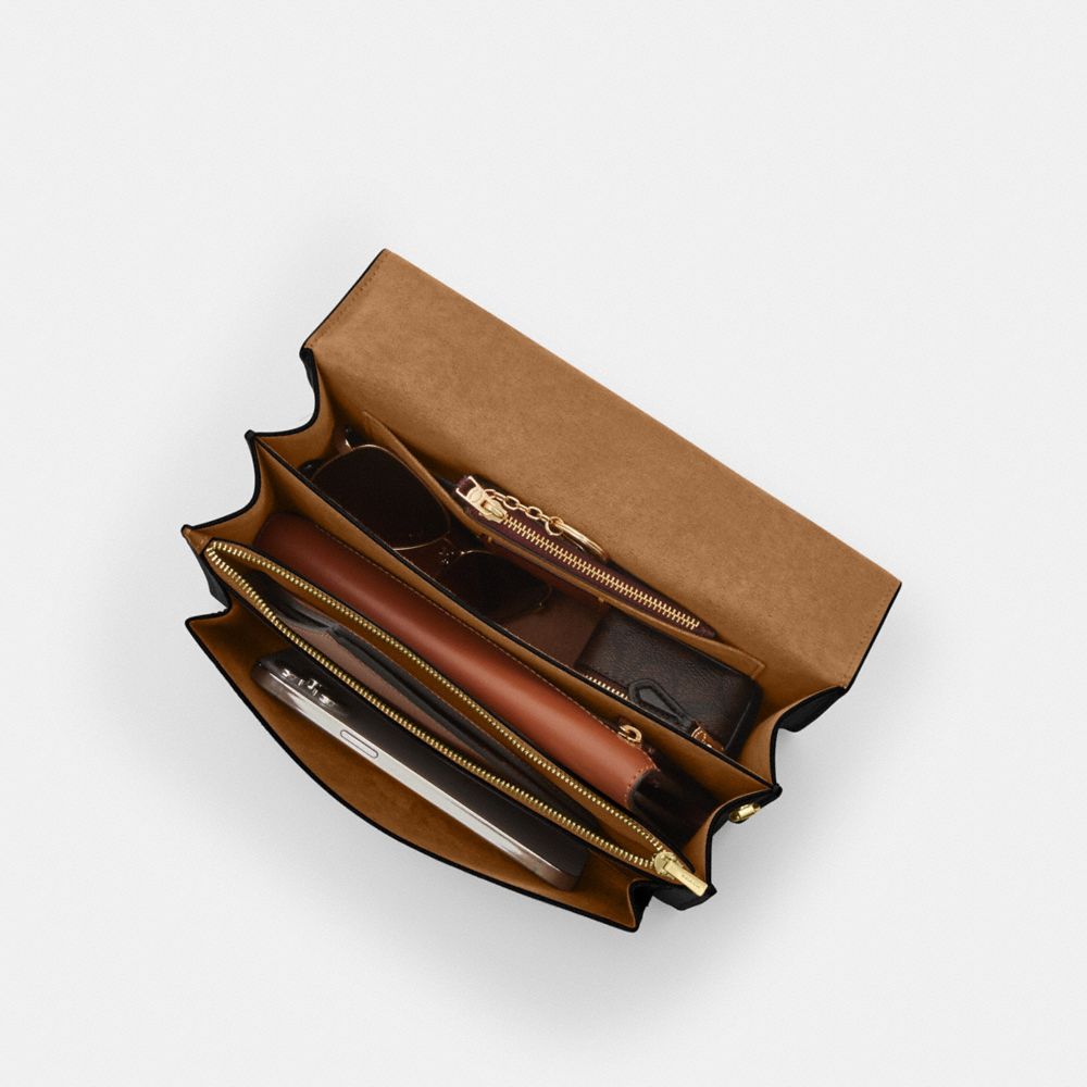 Klare Top Handle Bag In Signature Canvas