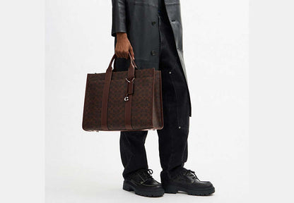 Wesley Tote In Signature Canvas
