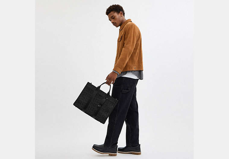 Wesley Tote In Signature Canvas