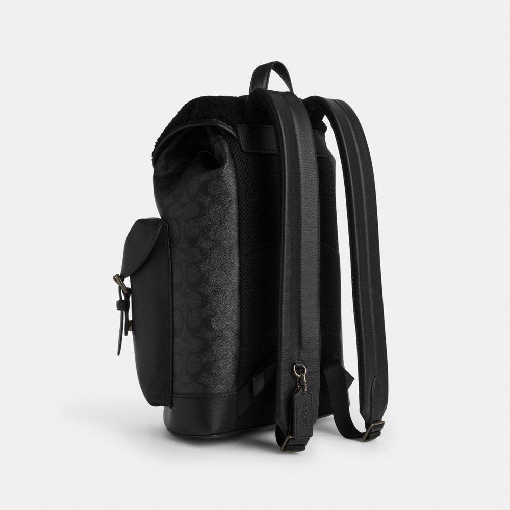Warner Backpack In Signature Canvas