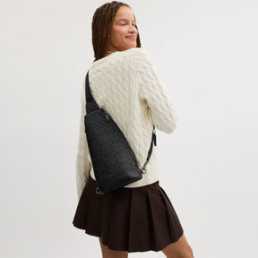 Dominic Sling Pack In Signature Canvas