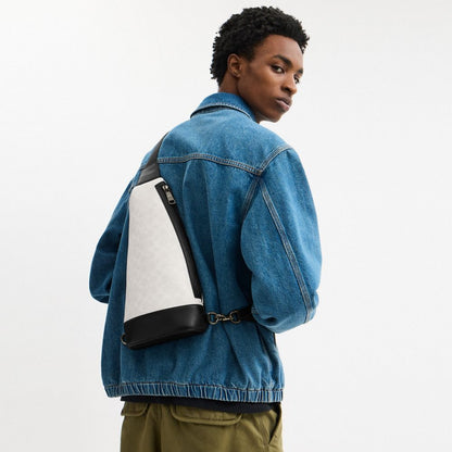 Dominic Sling Pack In Signature Canvas