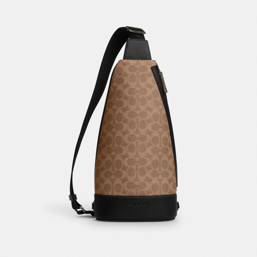 Dominic Sling Pack In Signature Canvas