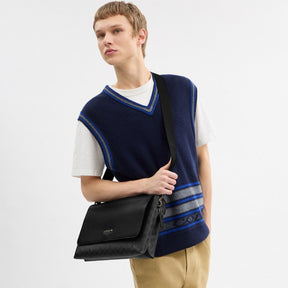 Caleb Messenger Bag In Signature Canvas