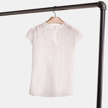 Restored Ruffle Blouse