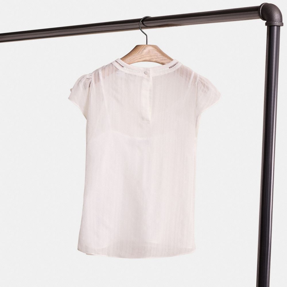 Restored Ruffle Blouse