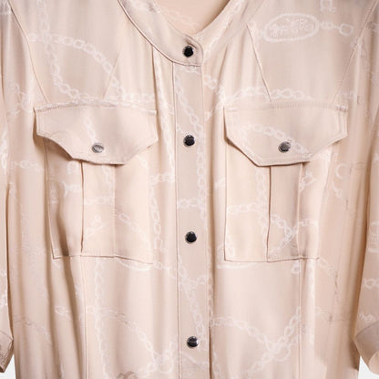 Restored Jacquard Snap Front Dress